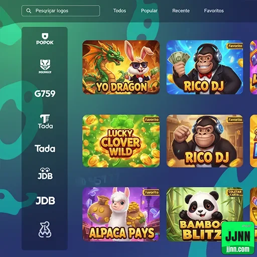jjnn - app exclusivo - Interface do App